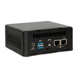 SNUC Chimney Rock LLN11CRC Desktop Computer - Intel Celeron 6305E Dual-core (2 Core) 1.80 GHz - 8 GB RAM DDR4 SDRAM - 256 GB M.2 PCI Express 4.0 SSD - Ultra Compact - 91K-1R05-0A1