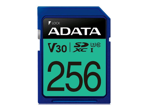 Adata Premier Pro 256 GB Class 10/UHS-I (U3) V30 SDXC - ASDX256GUI3V30S-R