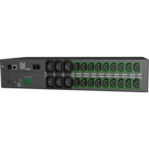 Server Technology Switched PRO1, 0U, 18 x IEC C13 and 6 x IEC C19 Outlets, 3 x LED Amp Meters, 3-phase Delta 30A Input w/ IEC 60309 3P+G 9hr Connector, 10ft (3m) Bottom/End Cord Set, (2) Temperature/Humidity Sensor Capable - C1W24VS-DPFA13A1