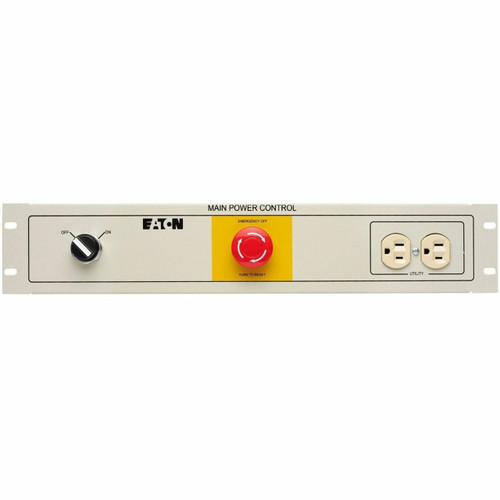 Eaton EPDU, RE, 2U, L21-30P, (8) 5-20R 4sec delay outlets - PC975-1969R