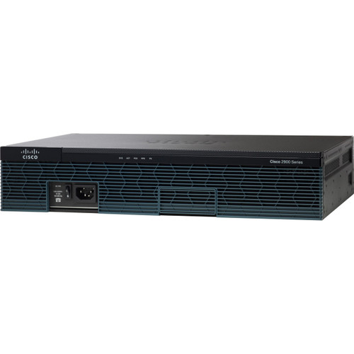 Cisco 2911 - Router - GigE - WAN ports: 3 - rack-mountable - refurbished