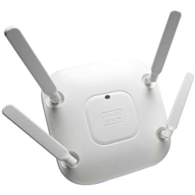Cisco 802.11n CAP w/CleanAir; 3x4:3SS; Mod; Ext Ant; N Reg Domain