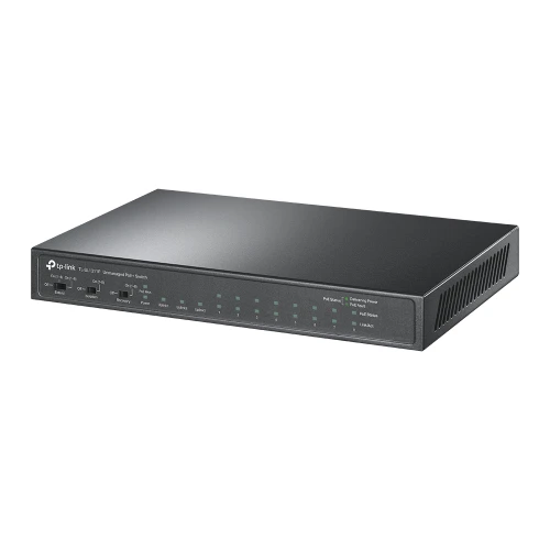 TP-Link 8-Port 10/100Mbps + 3-Port Gigabit Desktop Switch with 8-Port PoE+ - TL-SL1311P