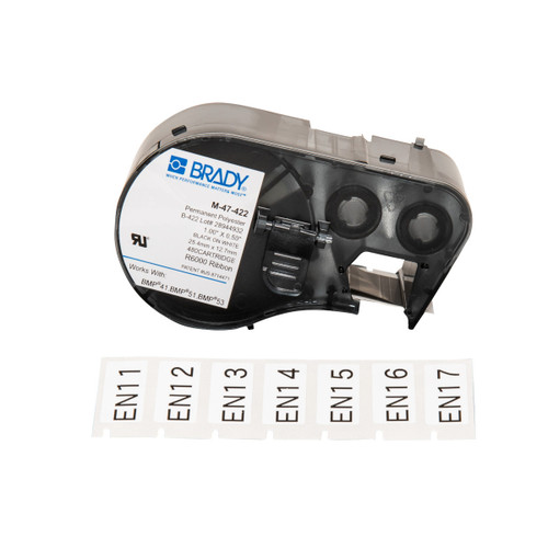 Brady BMP51 BMP53 BMP41 ToughBond Polyester Labels - M-47-422