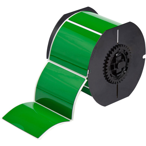 Brady B30 Series Raised Profile Rectangular Label - B30EP-177-593-GN