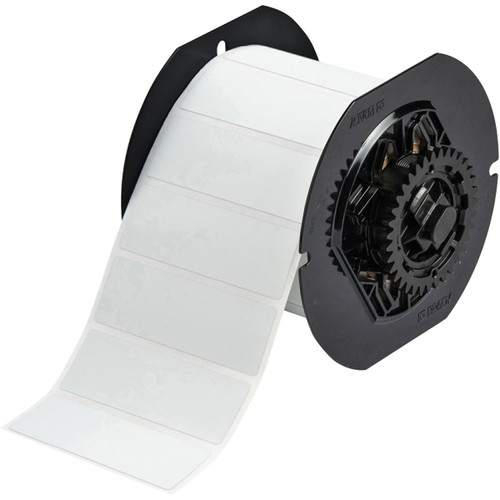Brady BBP33 Metallized Polyester - Silver Metalized Label, 1 X 3IN FIT - B33-18-486