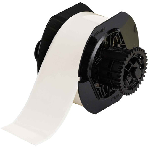 Brady B30 Series Label: Vinyl, Clear 2.25 in W x 100 ft L B30, B595, CLR, 2.25 X 100 FT FIT - B30C-2250-595-CL
