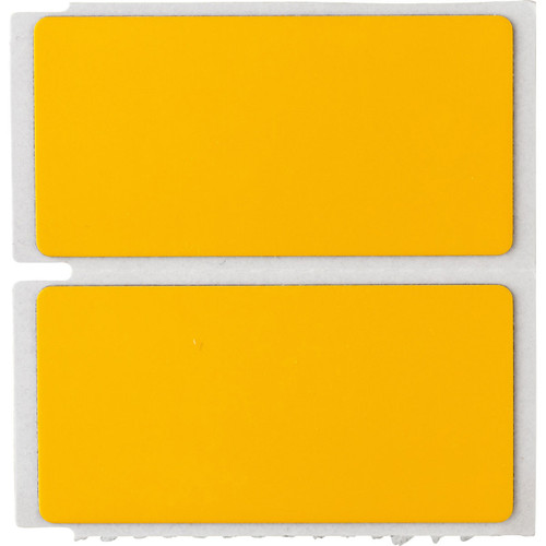 Brady 3inch Core Raised Panel Polyester Rectangular Labels - THTEP-173-593-.5YL