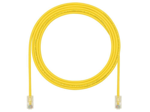 Panduit CU PATCH CORD CAT5E SD 2.5M YLW - UTP28CH2.5MYL