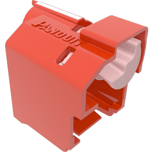 Panduit Lock-In Device - Outlet port lock kit - red - PSL-DCPLE-C