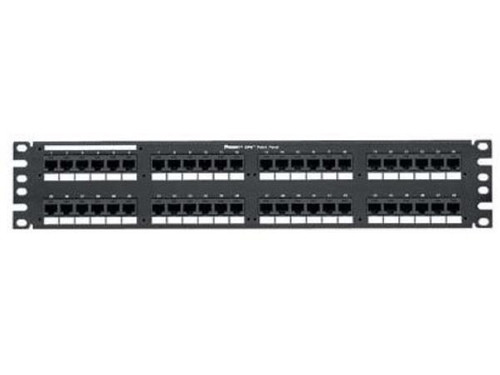 Panduit DP6 PLUS - Patch panel - CAT 6 - 1U - 19" - 24 ports - DPA24688TGY