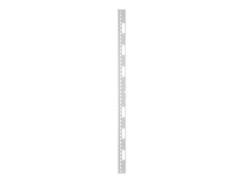 Panduit FlexFusion - Rack rail kit - black - 51U - XG-RKS651B