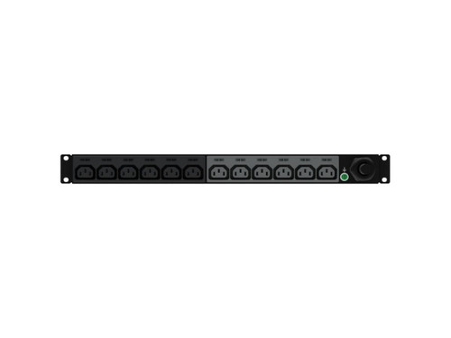 Panduit Basic Rack PDU - Power distribution unit (rack-mountable) - AC 208 V - 1-phase - input: Nema L6-30 - output connectors: 12 (IEC 60320 C13) - 0U - 10 ft - black - P12B47M