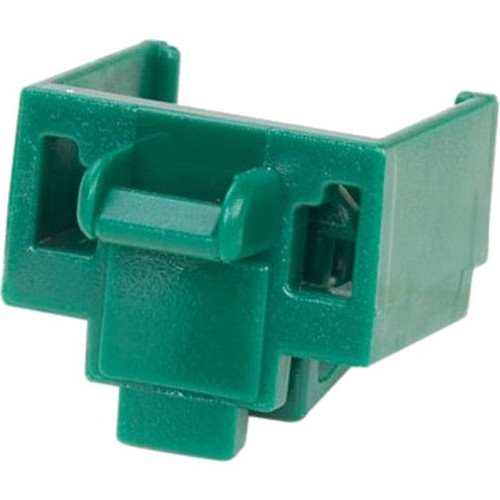 Panduit Jack Module Blockout Device - Jack module blockout - red (pack of 100) - PSL-DCJB-C