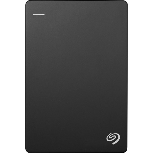 Seagate Backup  Plus Slim STHN2000400 2 TB Portable Hard Drive - External - Black - USB 3.0 - 1 Pack - Retail