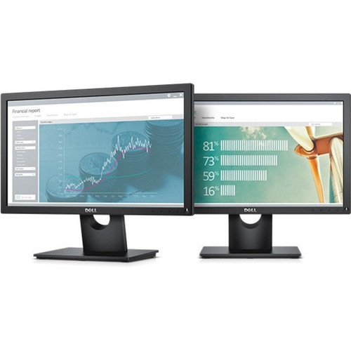 Dell E1916H 18.5IN WXGA LED LCD Monitor 16:9 Black Twisted Nematic Film (TN Film) 1366 x 768 16.7 Million Colors 200 Nit 5 ms 60 Hz Ref