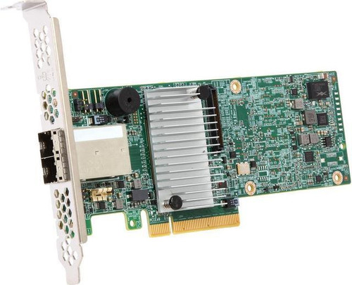 BROADCOM MegaRAID SAS 9380 8e 12Gb/s SAS PCI Express 3.0 x8 Plug in Card RAID Supported 0, 1, 5, 6, 10, 50, 60 RAID Level 8 T