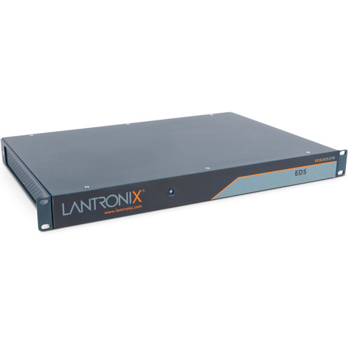 Lantronix Eds 3000Pr Secure Terminal Server, 32-Port Serial, 1 Gbe Ethernet, 110-240 Vac, 1U Rack, Noram Power Cord Included - EDS3032PR1NS
