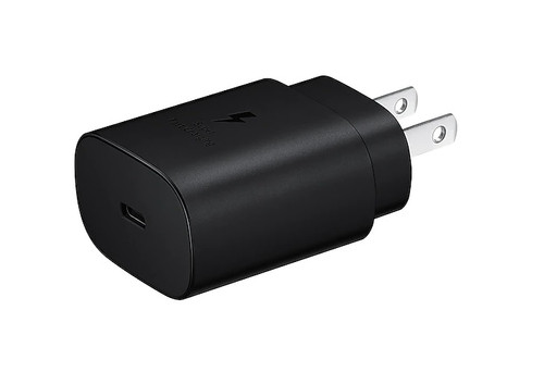 Samsung AC Adapter - 25 W - 120 V AC, 230 V AC Input - 9 V DC/3 A, 5 V DC, 3.3 V DC, 5.9 V DC, 11 V DC Output - Black - EP-TA800XBEGCA