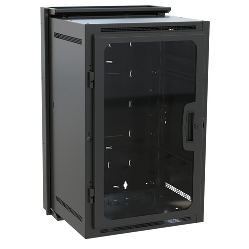 Middle Atlantic 18SP/17D WALLRACK W/PLEXI - DWR-18-17PD