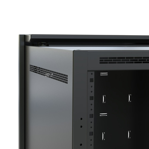Middle Atlantic 16SP/17D WALLRACK W/PLEXI - DWR-16-17PD
