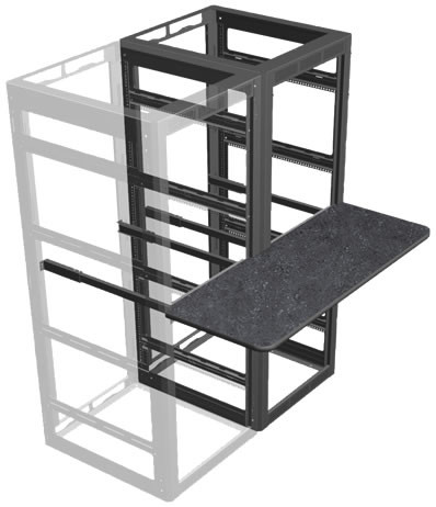 Middle Atlantic 2 BAY WRK WRITING SHELF - WS2-W32-18