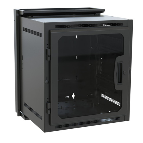 Middle Atlantic 12SP/22D WALLRACK W/PLEXI - DWR-12-22PD