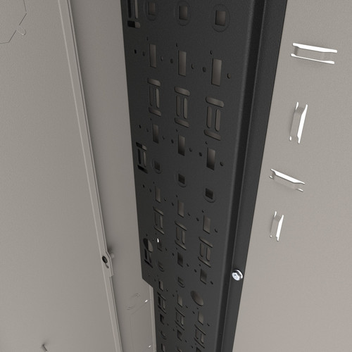 Middle Atlantic 4SP VERTICAL, PLX DR, PW - VWM-PD-4-36K-PW