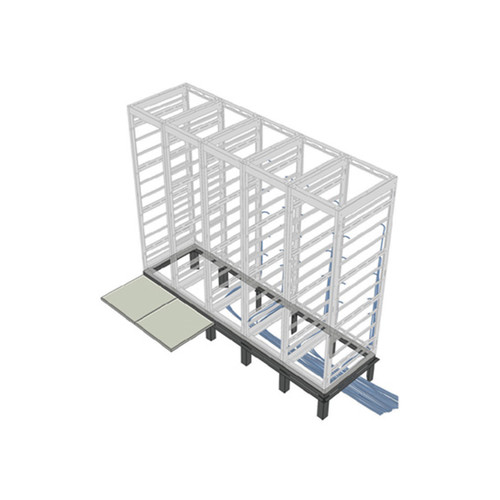 Middle Atlantic 1BAY RISER BASE, 42inchD GRK - RIB-1-GRK-42B