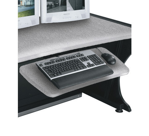 Middle Atlantic LCD DSK KB SHELF, DK CHRY - LD-KBTDC