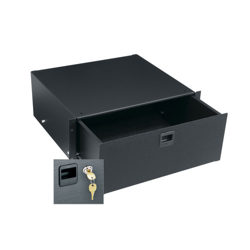 Middle Atlantic 4SP TEXT. DRAWER W/LOCK - TD4LK