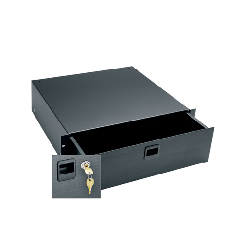 Middle Atlantic 3SP ANOD DRAWER W/LOCK - D3LK