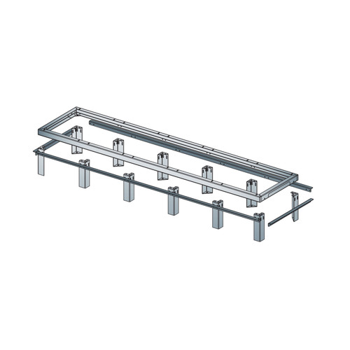 Middle Atlantic 5BAY GRK FLOOR ANGLES 36D - GANGLE-5-36