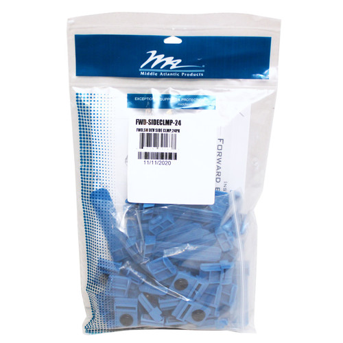 Middle Atlantic FWDSM DEV SIDE CLMP24PK - FWD-SIDECLMP-24