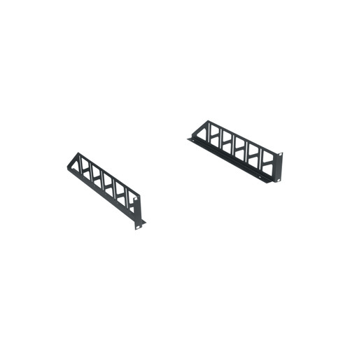 Middle Atlantic Rackshelf Ears, 2 RU, For Use w/Bottom, Vented shelf ears work with KDB series bases; pair, hardware included - KDE2S
