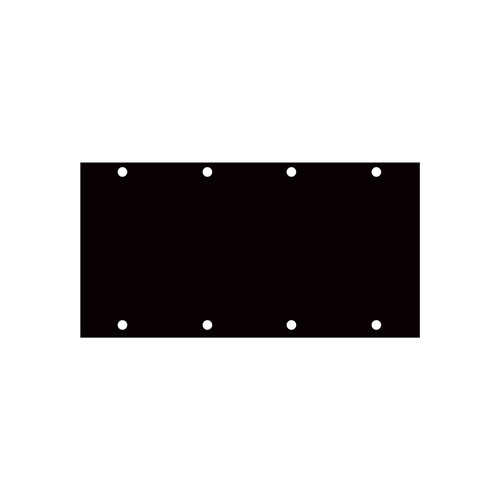 Middle Atlantic DOUBLE UCP BLANK PNL - UCPB2