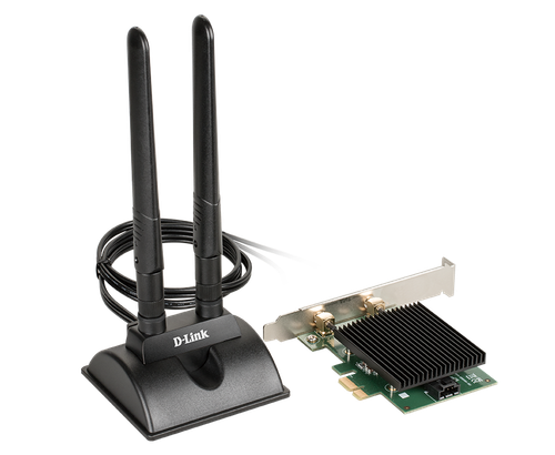 D-Link AX3000 Wi-Fi 6 PCIe Adapter with Bluetooth 5.1 - DWA-X3000