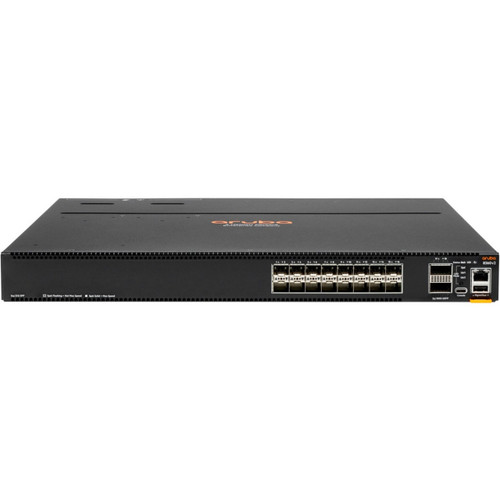 HPE Aruba CX 8360v2 8360-16Y2C Ethernet Switch - Manageable - 25 Gigabit Ethernet, 100 Gigabit Ethernet - 25GBase-X, 100GBase-X - TAA Compliant - 3 Layer Supported - Modular - Power Supply - 325 W Power Consumption - Optical Fiber - 1U High - JL702C