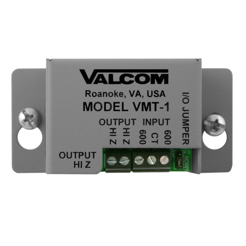 Valcom Input Matching Transformer - Vmt-1