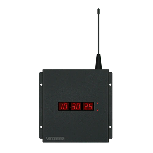 Valcom 2.5 Wireless Digital Clock, 110V W/Surface Mt. Housing - V-Dw11025B