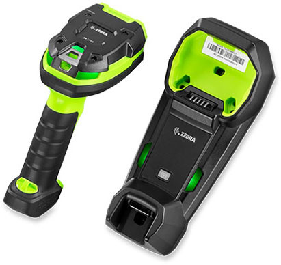 Zebra DS3678-DP Handheld Barcode Scanner - Wireless Connectivity - 1D, 2D - Imager - Bluetooth - Industrial Green - DS3678-DP3U4212S1W