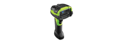 Zebra DS3608-ER Handheld Barcode Scanner - Cable Connectivity - 1D, 2D - Imager - Industrial Green - DS3608-ER20003VZK