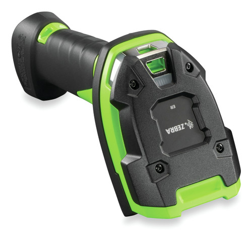 Zebra DS3608-DP Handheld Barcode Scanner - Cable Connectivity - 1D, 2D - Imager - Industrial Green - TAA Compliant - DS3608-DP20CC3VTNA