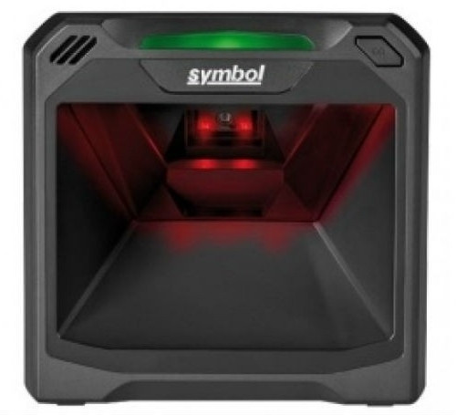 Zebra DS7708 2-D Vertical Slot Scanner - Cable Connectivity - 1D, 2D - Imager - Midnight Black - DS7708-SR4M6100ZCW