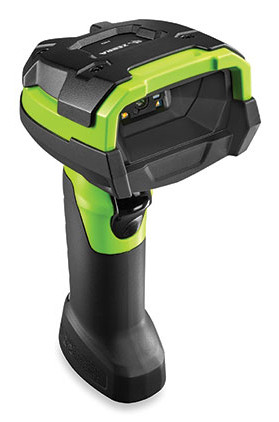 Zebra DS3608-HD Handheld Barcode Scanner - Cable Connectivity - 1D, 2D - Imager - Industrial Green - DS3608-HD3RF50BZVW