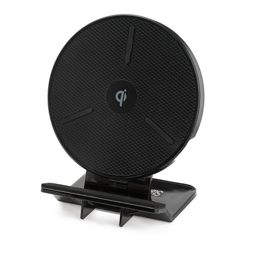 Startech 15W Qi Wireless Charging Stand, Universal Qi Certified Wireless Charger Stand or Pad, For iPhone/Samsung Galaxy/Google Pixel - 15W Qi wireless charging stand - QWCHSTAND