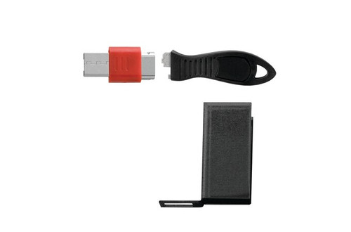 Kensington USB Lock W Cable Guard  Rectang - for USB Port1 - K67914WW