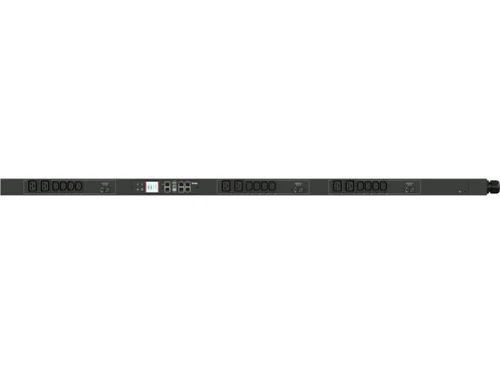 Raritan PX3-5696V-M17V2 48-Outlets PDU - Monitored - NEMA 15-60P (3P4W) - 48 x IEC 60320 C13 - 230 V AC - Network (RJ-45) - 0U - Vertical - Rack-mountable - TAA Compliant PX3-5696V-M17V2