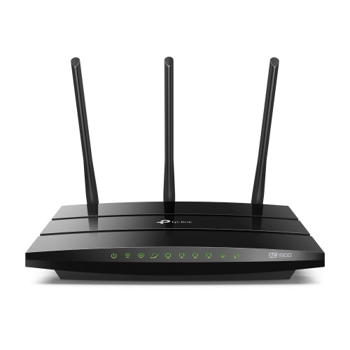TP-Link Archer A9 Wi-Fi 5 IEEE 802.11ac Ethernet Wireless Router - 2.40 GHz ISM Band - 5 GHz UNII Band - 4 x Antenna(1 x Internal/3 x External) - 237.50 MB/s Wireless Speed- ARCHER A9