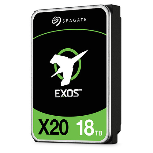 Seagate Exos 18 Tb Hard Drive - Internal - SAS (12Gb/S SAS) - Conventional Magnetic Recording (Cmr) Method - Video Surveillance System, Storage System Device Supported - 7200Rpm - ST18000NM000D